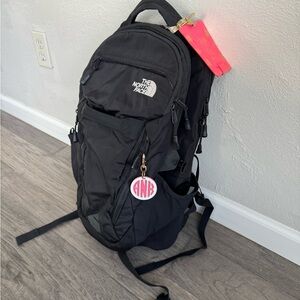 The North Face Black Backpack - no keychains